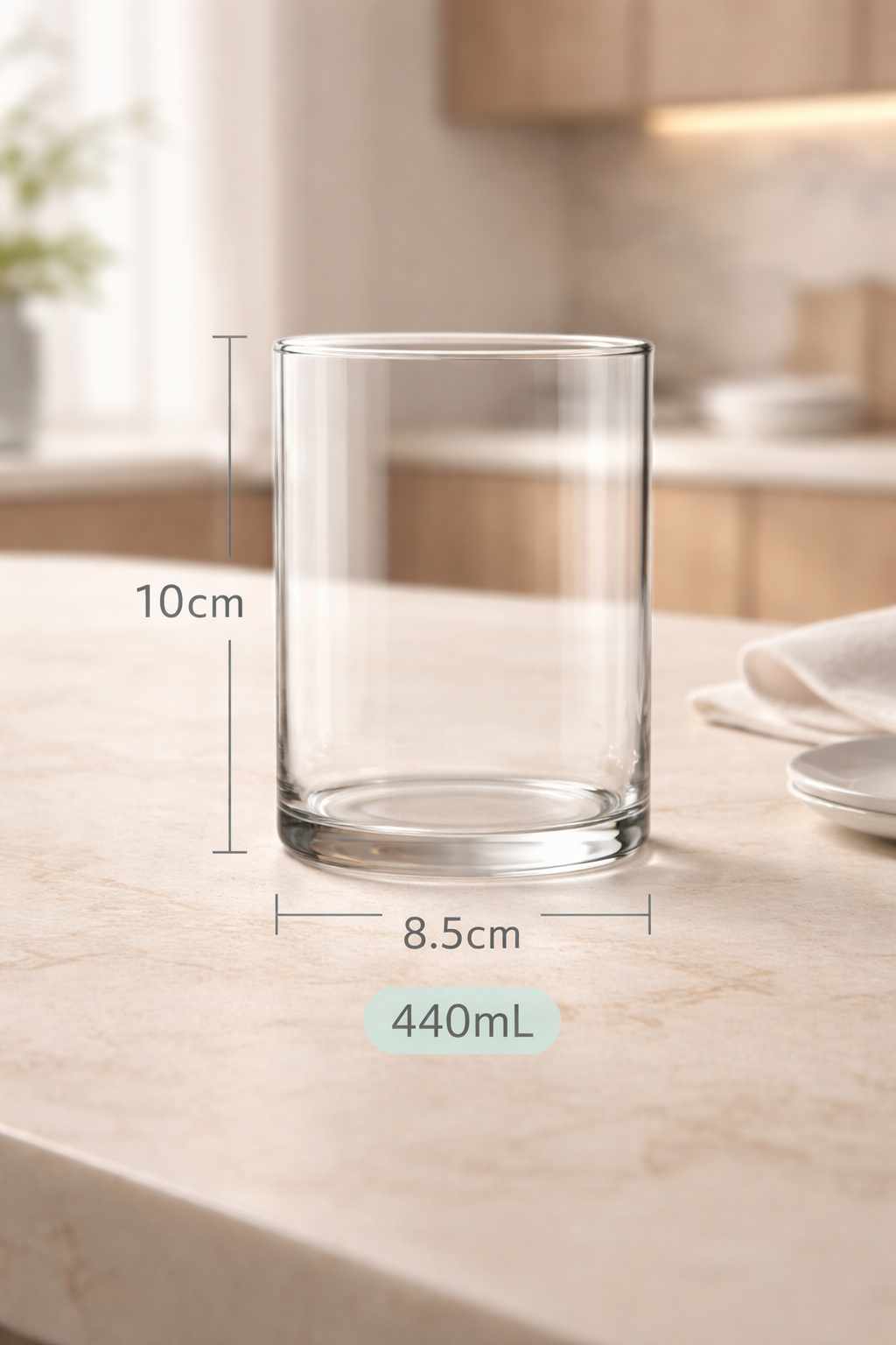 Glasbehälter 440ml