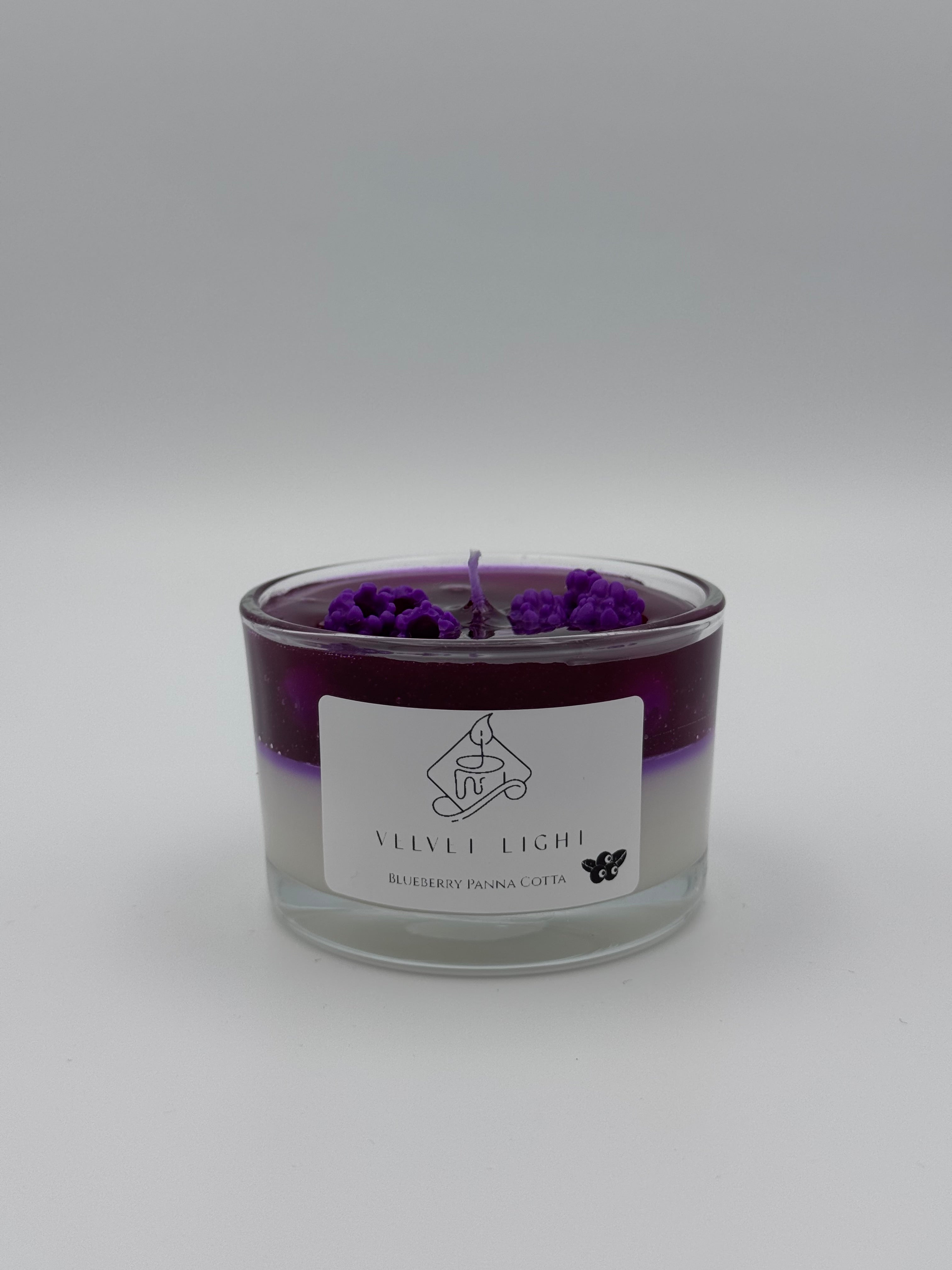 Blueberry Panna Cota
