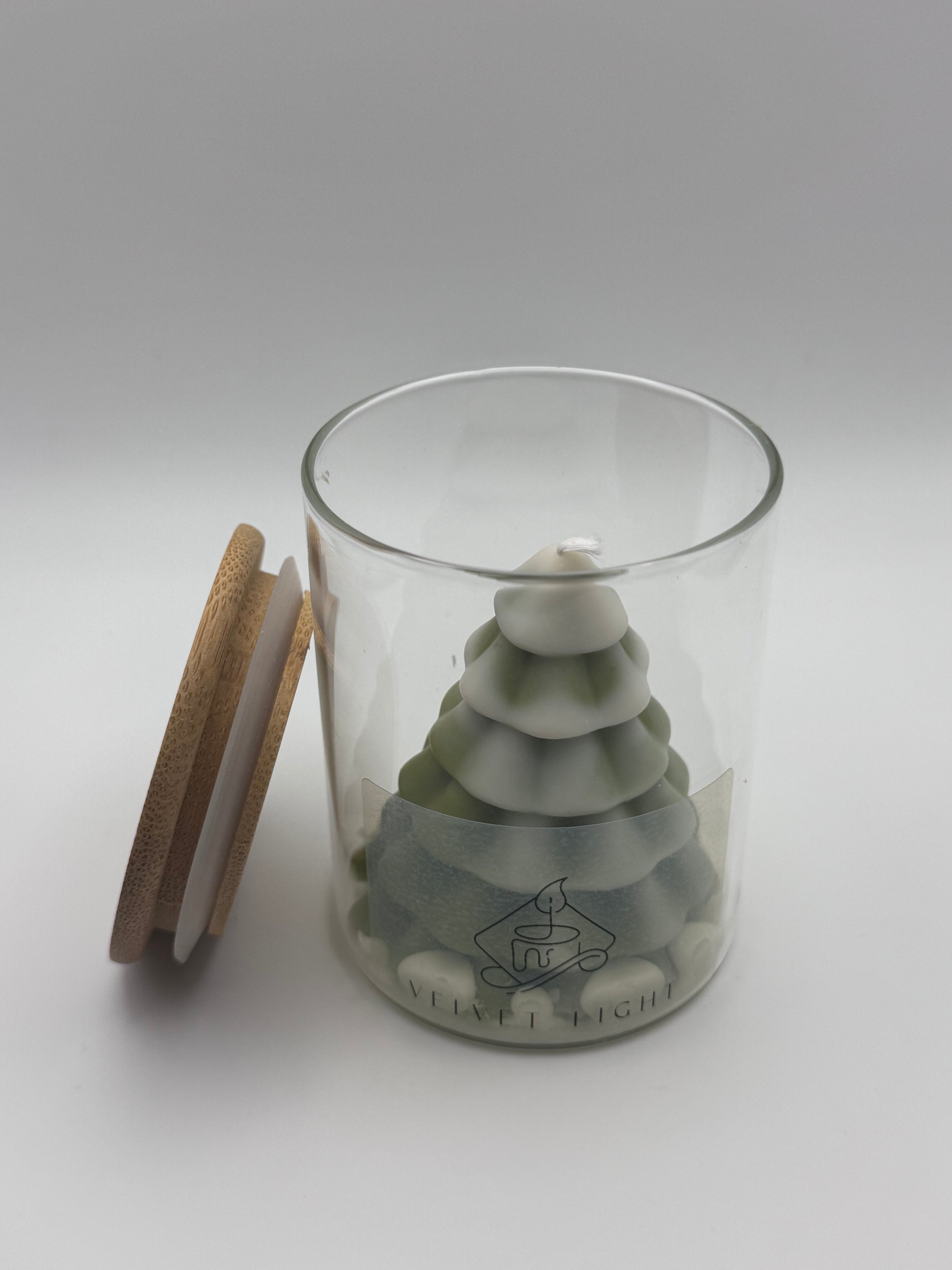 Weihnachtsbaum im Glas