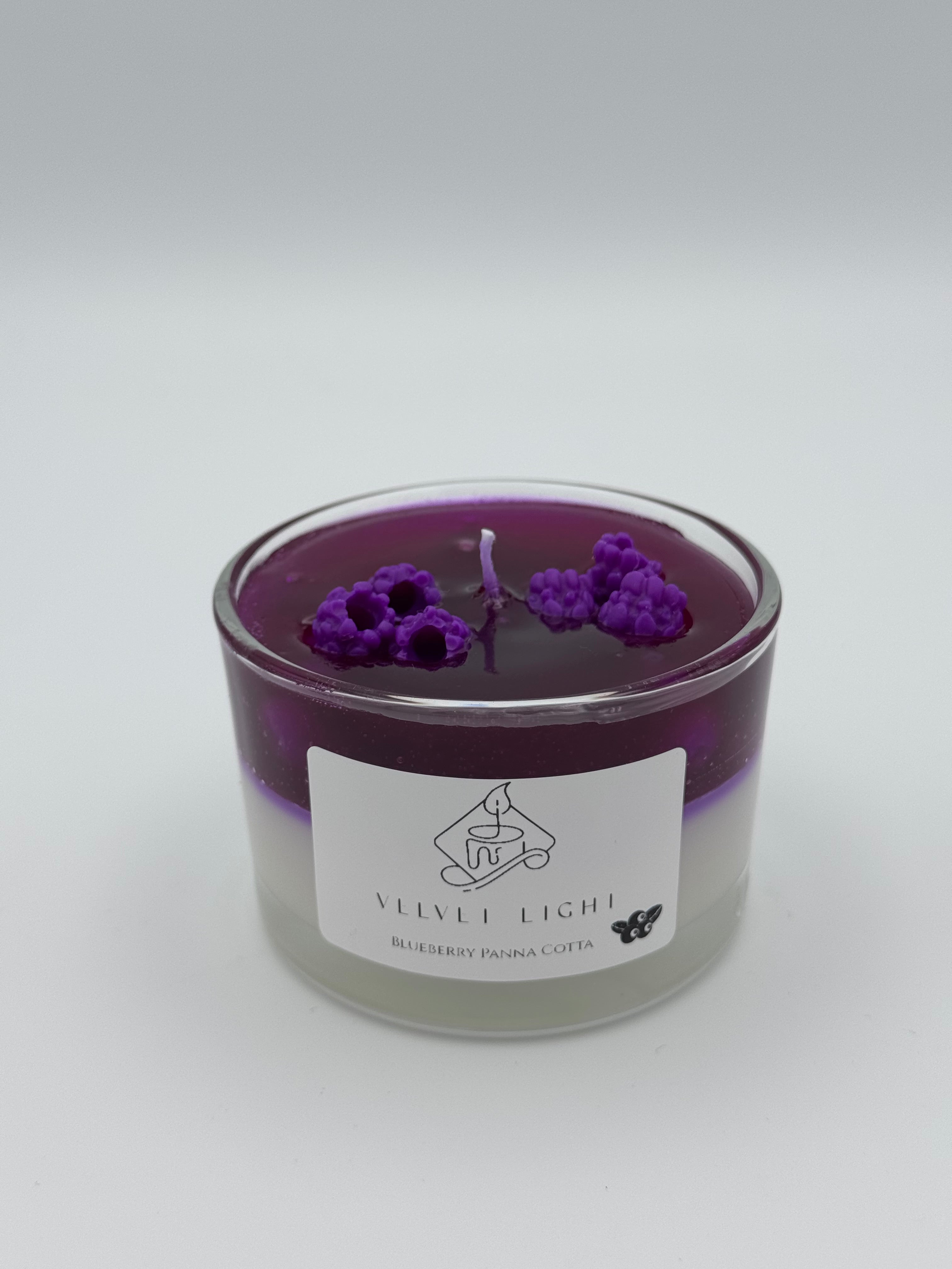 Blueberry Panna Cota