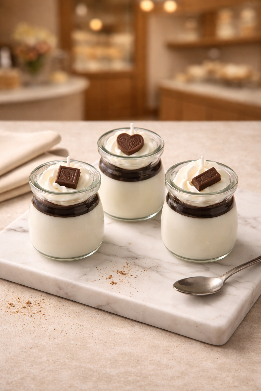 Mini Zimt Shake Duftkerze kaufen – Velvet Light