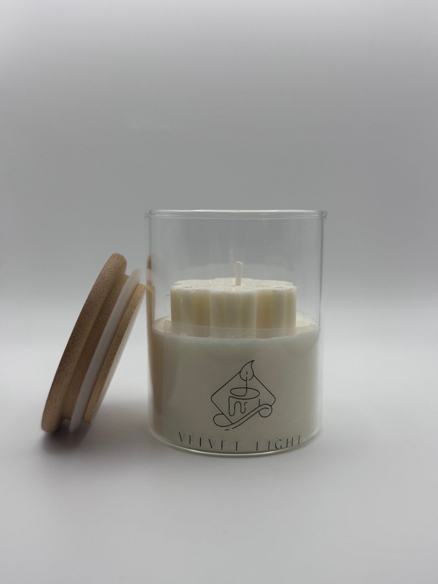 Schneeflocke im Glas - Velvet Light