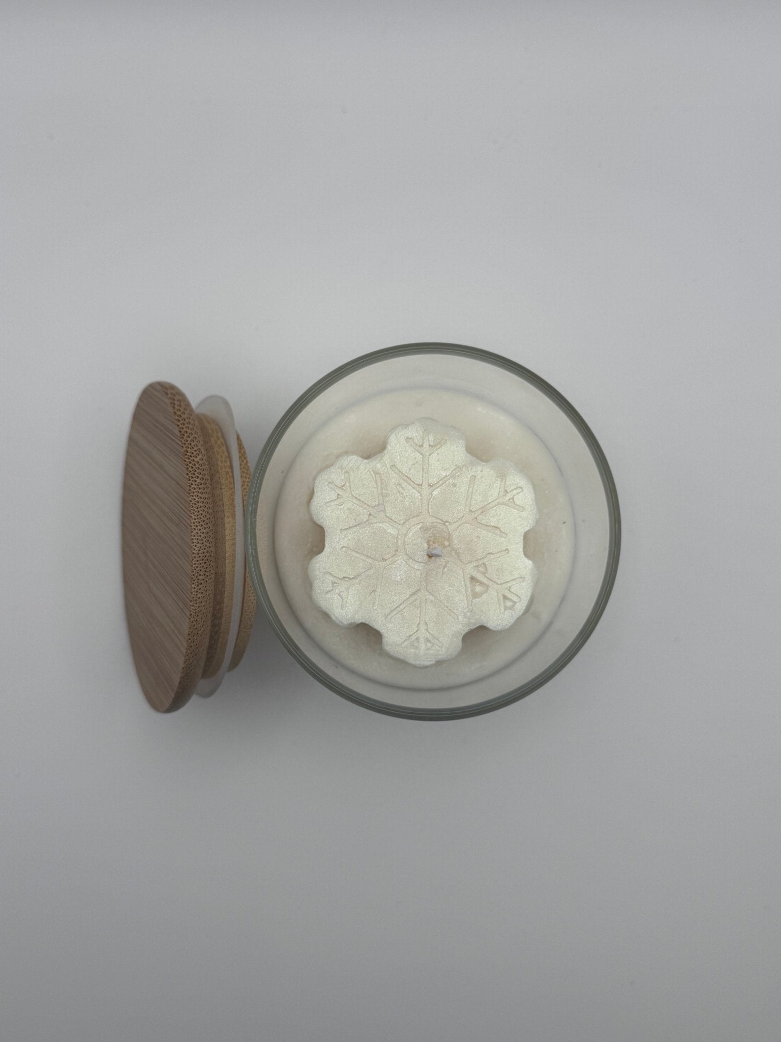 Schneeflocke im Glas - Velvet Light